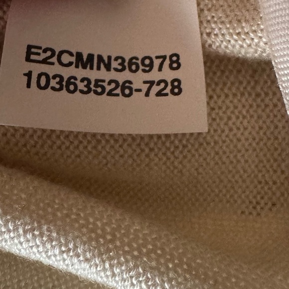 RACHEL Rachel Roy Shanghai Chic in Dove knit top with black lace yoke inset XL - Picture 12 of 13